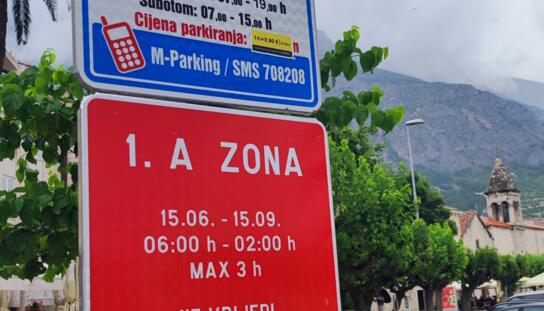 Od 15. lipnja nema povlaštene karte parkiranja u 1. A zoni, i dio Ulice Stjepana Radića pod posebnim režimom