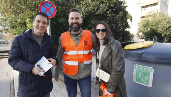 Prvi tjedan primjene novog sustava prikupljanja otpada: Edukativni letci za građane