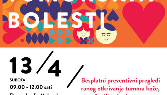 Ne propustite besplatni pregled koji vam može spasiti život