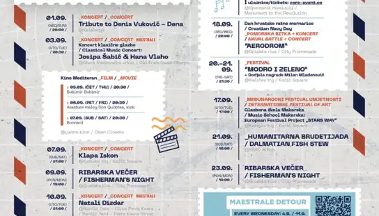 Lito u gradu: Događanja u rujnu