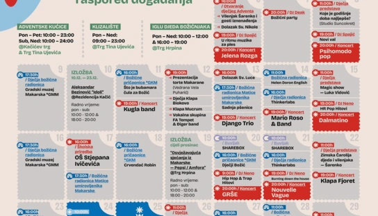 Advent Makarska: Pogledajte što vam donosi najšarmantniji morski advent