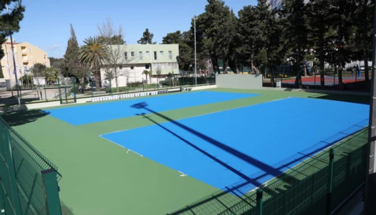 Radovi u završnoj fazi: Dva nova moderna tenis terena