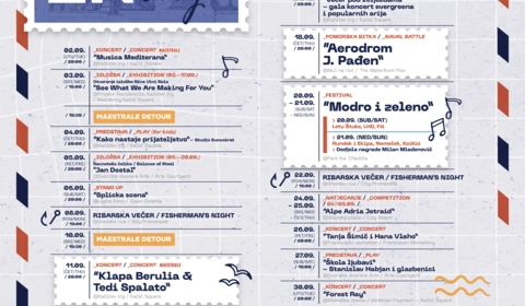 U grad pod Biokovom dolaze Rundek i ekipa, Letu štuke, Tedi Spalato, Aerodrom i Jurica Pađen….