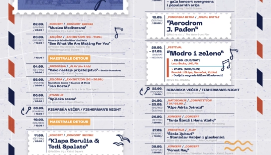 U grad pod Biokovom dolaze Rundek i ekipa, Letu štuke, Tedi Spalato, Aerodrom i Jurica Pađen….