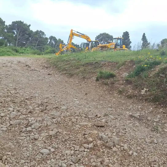 Radovi na Osejavi: U tijeku priprema gradilišta