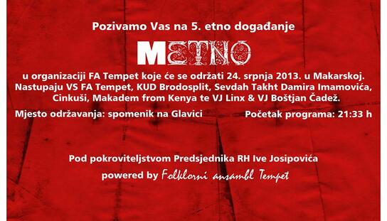 M - ETNO  24. srpnja 2013. godine