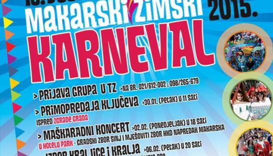 Program 19. Zimskog krnevala: Maškare u petak 30. siječnja preuzimaju ključeve Grada