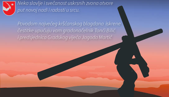Grad Makarska:Sretan Uskrs!