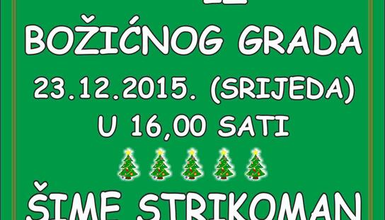 Ponesite božićne kape: U srijedu 23. prosinca u Božićnom gradu snima se milenijska fotografija