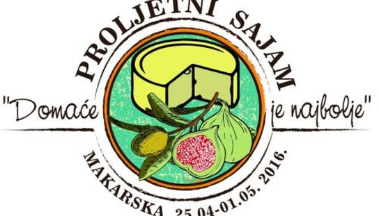 Proljetni sajam „Domaće je najbolje“ u Makarskoj od 25. travnja do 1. svibnja