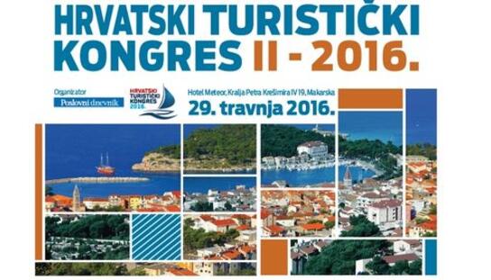 Drugi Hrvatski turistički kongres u petak 29. travnja u hotelu Meteor