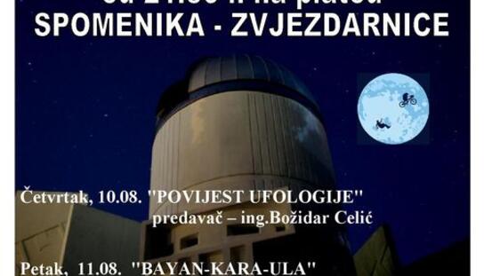 Dani svemira od 10. do 12. kolovoza: Glavni gost predavač ing. Božidar Celić