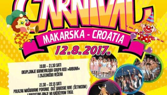 Ljetni karneval: Zbog prolaska maškarane povorke rivom u subotu zaustavljanje prometa u 21,30 sati