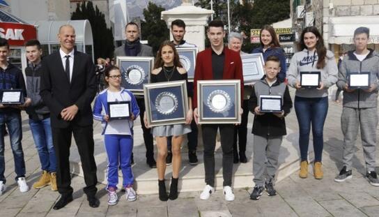 Dodjela nagrada Zajednice športskih udruga: Klara Andrijašević i FIlip Bašković sportaši godine, MNK Novo Vrijeme najbolji klub 2017.