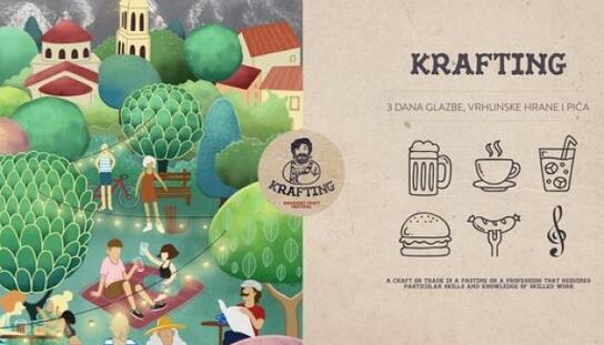 Od 7. do 9. lipnja: Krafting – Makarski kraft Festival donosi 3 dana vrhunske hrane, pića i glazbe