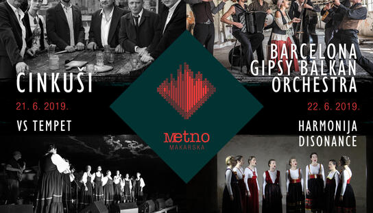 21. i 22. lipnja u Makarskoj: Međunarodni etno festival Metno otvaraju domaćini VS Tempet i Cinkuši