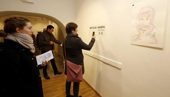 Festival MentArt: Izložba Mentalna higijena Tine Divić u Gradskoj galeriji Antun Gojak otvorena do 28. ožujka