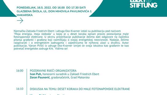16. svibnja predavanje sa Vjeranom Piršićem u Glazbenoj školi