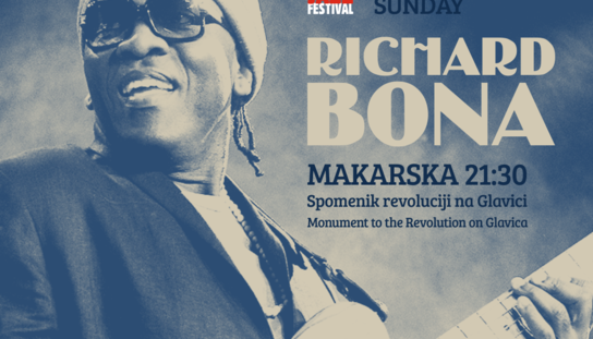 Svjetska glazbena atrakcija na 9. Makarska Jazz Festivalu: Legendarni Richard Bona nastupa 21. kolovoza